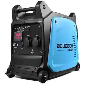 ManoMano Boudech - Zeus 3500 - Professioneller 3KW/6HP Digitaler Wechselrichter-Generator mit ohv 4-Takt 152cc Energiespargeneratorsat Angebot