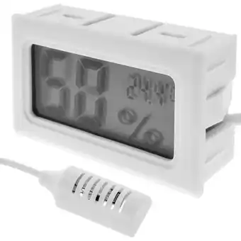 ManoMano Cablemarkt - DW-0223 Thermometer und Hygrometer mit Sensor für Panel Angebot