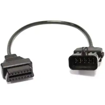 ManoMano Cablemarkt - 10 Pin OBD2 Adapterkabel kompatibel mit Opel 15 cm Angebot