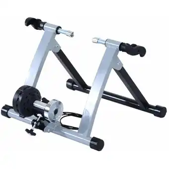 ManoMano Bc-elec - 5661-0017 rollentrainer heimtrainer fahrrad mit magnetbremse hometrainer - Weiss Angebot