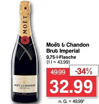 Famila Nord West Moët & Chandon Brut Imperial 0,75-1-Flasche Angebot