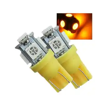 ManoMano 10x W5W T10 194 168 5 LED Birne Auto Innenleuchte Blinker 5050 SMD Bernsteingelb 12V Hasaki Angebot