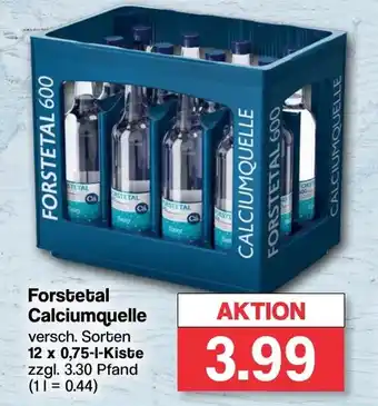 Famila Nord West Forstetal Calciumquelle  12 x 0,75-1-Kiste Angebot