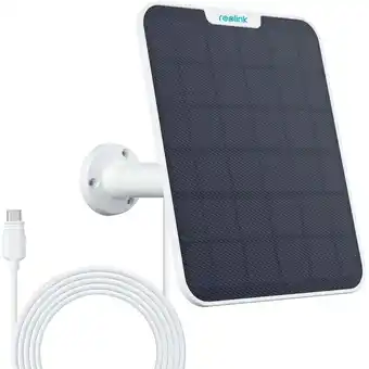 ManoMano Reolink - 6W Solarpanel für Akku Überwachungskamera Aussen, usb Schnittstelle, Solar Kamera Outdoor, 360° Einstellbare Halter Angebot