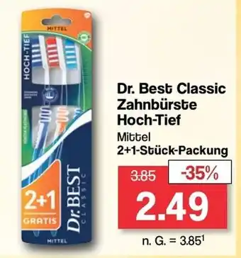 Famila Nord West Dr. Best Classic Zahnbürste Hoch-Tief Angebot