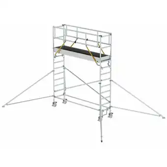 ManoMano Munk - Rollgerüst sg mit Ausleger 0,75x3,00m Plattform 5,07m ah Angebot