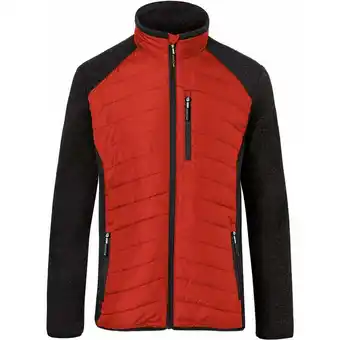 ManoMano Kübler Workwear - Kübler Hybridjacke mittelrot/dunkelgrau Gr. m - Rot Angebot