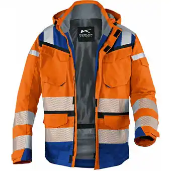 ManoMano Kübler Workwear - Kübler Reflectiq Wetterjacke sympatex psa 2 warnorange/kbl.blau Gr. s - Orange Angebot