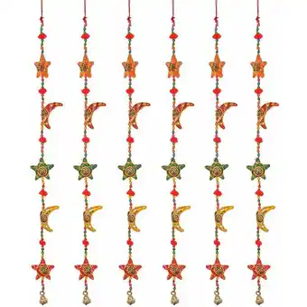 ManoMano Signes Grimalt - Dekorationsanhänger Star Pendant 6U 6x3x90cm Multicolor Hanging 29915 - Multicolor Angebot