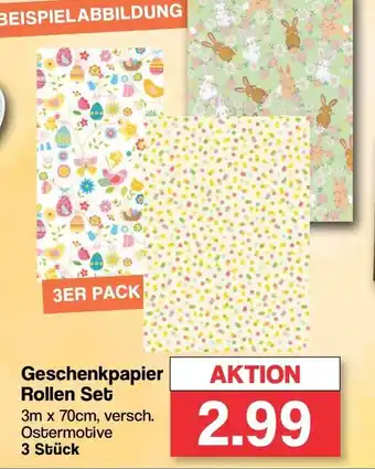 Famila Nord West Geschenkpapier Rollen Set Angebot