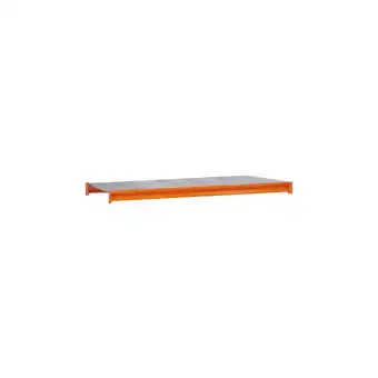 ManoMano Zusatzebene mit Stahlpaneelen für Schulte Weitspannregal w 100 BxT 250x100cm Fachlast 820kg Orange/Verzinkt - Orange/Verzinkt Angebot