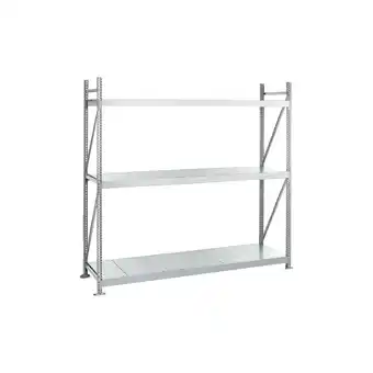 ManoMano Schulte Weitspannregal mit Spanplatten ws 3000 Grundregal HxBxT 200x150x80cm 3 Ebenen Fachlast 500kg Verzinkt - Verzinkt Angebot