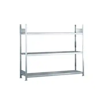 ManoMano Schulte Weitspannregal mit Spanplatten ws 2000 Grundregal HxBxT 200x250x50cm 3 Ebenen Fachlast 400kg Verzinkt - Verzinkt Angebot