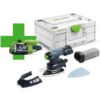 ManoMano Festool Akku-Deltaschleifer DTSC 400-Basic-ERGO mit 1x 3,1 Ah Akku im Systainer Angebot