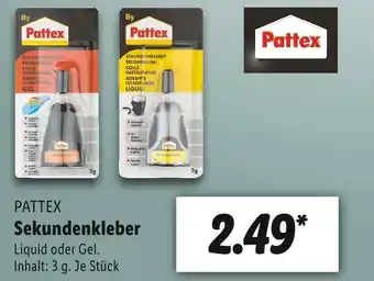 Lidl Pattex sekundenkleber Angebot