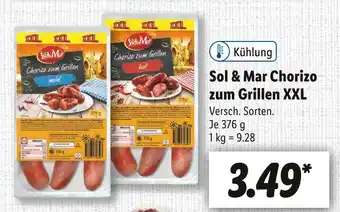 Lidl Sol & mar chorizo zum grillen xxl Angebot