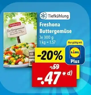 Lidl Freshona buttergemüse Angebot