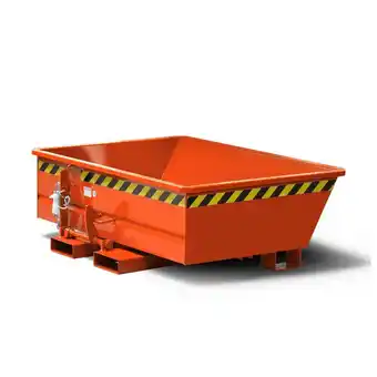 ManoMano R+R Industrietechnik Minikipper Typ RMI-15 675x1075x450mm 150dm³ RAL 2004 Reinorange Angebot