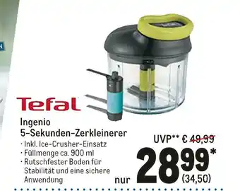 METRO Tefal ingenio 5-sekunden-zerkleinerer Angebot