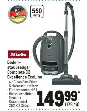 METRO Miele bodenstaubsauger Angebot