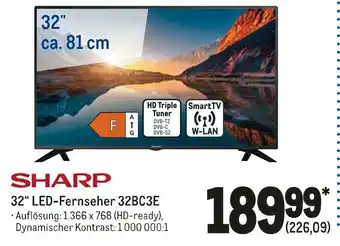 METRO Sharp 32“ led-fernseher Angebot