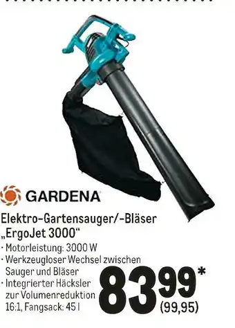 METRO Gardena elektro-gartensauger/-bläser Angebot