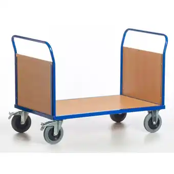 ManoMano Doppelstirnwandwagen 1000x700mm 600kg Tragkraft - Rollcart Angebot