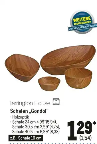 METRO Tarrington house schalen „gondol“ Angebot