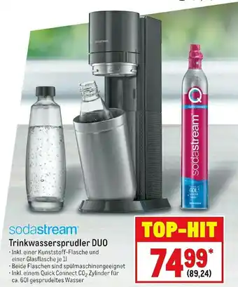 METRO Sodastream trinkwassersprudler duo Angebot