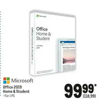 METRO Microsoft office 2019 home & student Angebot