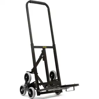 ManoMano VEVOR Transportkarre klappbar 100-170kg Sackkarre Stahl Treppensackkarre Leichtgängige Räder Treppensteiger 74-110cm Griff Hö Angebot