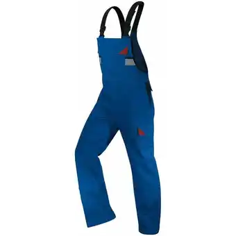 ManoMano Kübler Workwear - Kübler Brand x Protect Latzhose psa 3 kbl.blau/rot Gr. 48 - Blau Angebot