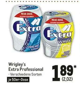 METRO Wrigley ́s extra professional kaugummi Angebot