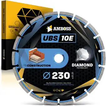 ManoMano Amboss Werkzeuge - Amboss ubs 10E Diamant Trennscheibe - 230 x 2.5 x 22.2 Angebot