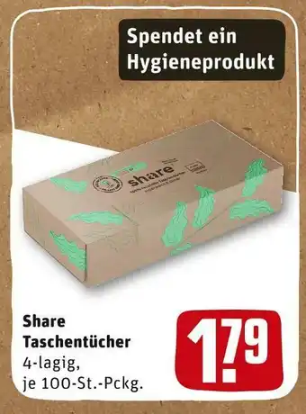 REWE Share taschentücher Angebot