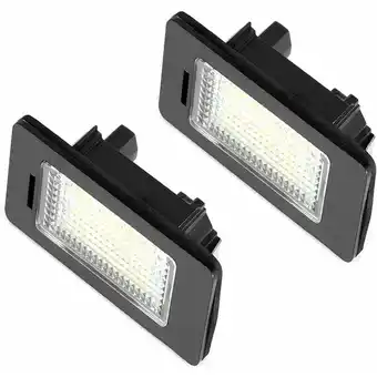 ManoMano Qiedie - 2 Stück Autolichter LED-Nummernschildbeleuchtung Zubehör kompatibel mit F10 F11 F18 F22 F30 F31F32 F34 F35 E39 E84 E Angebot