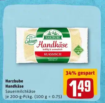 REWE Harzbube handkäse Angebot