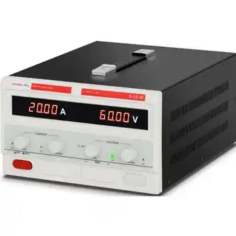 ManoMano Stamos - Labornetzgerät Labornetzteil regelbar Netzgerät 0-60 v 0-20 a dc 1.200 w Angebot