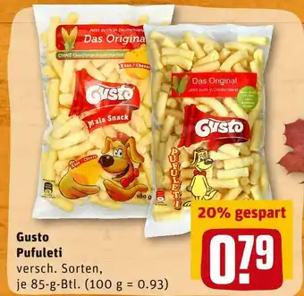 REWE Gusto pufuleti Angebot