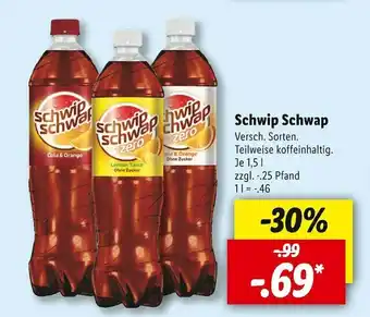 Lidl Schwip schwap softdrinks Angebot