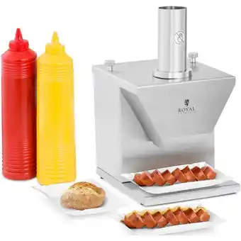 ManoMano Currywurstschneider Elektrisch Wurstschneider Wurstzerkleinerer Wurst Gastro Angebot