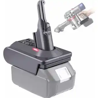 ManoMano Für Dyson V7 Batterieadapter für Makita 18 v Lithiumbatterie für V7 Fluffy Motor Tragbarer Vakuum-Inverter (nur Adapter) - Te Angebot