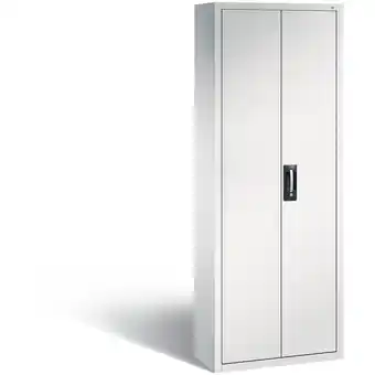 ManoMano C+p Möbelsysteme - c+p Magazinschrank 15 Fachböden inkl. 84 Sichtlagerkästen HxBxT 198x70x30cm Lichtgrau - Hellgrau Angebot