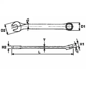 ManoMano Tengtools - tegtools 116510504 Kombinierter Key Extracort 14mm 6005m14 Angebot