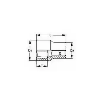 ManoMano Tegtools 132430406 Impact Glass 1/4 960510-C 10 mm Angebot