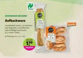 Denns BioMarkt Herzberger Bäckerei Aufbackware Angebot