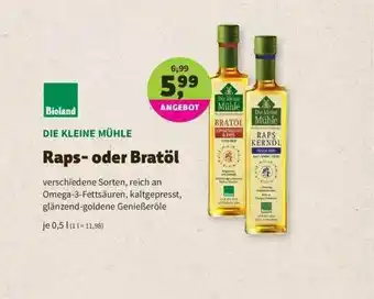 Denns BioMarkt Die Kleine Mühle Raps- Oder Bratöl Angebot