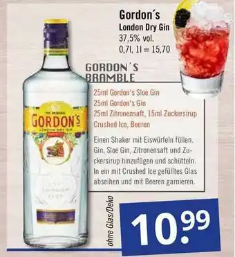 GetränkePartner Gordon's London Dry Gin Angebot