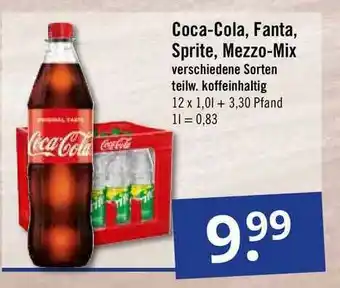 GetränkePartner Coca-cola Fanta Sprite Mezzo-mix Angebot