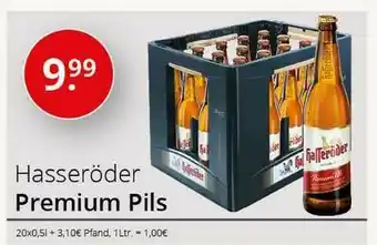 Sagasser Hasseröder Premium Pils Angebot